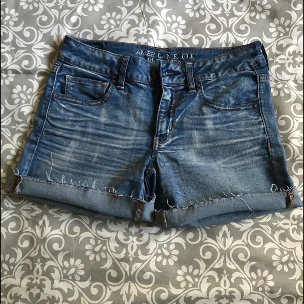 Super Super Stretch American Eagle Shorts